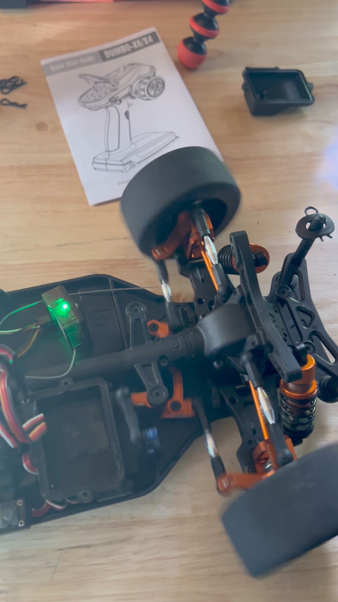 Jeu De Servos Cycliques Et Arrière Pour Hélicoptère Goosky RS4 Venom