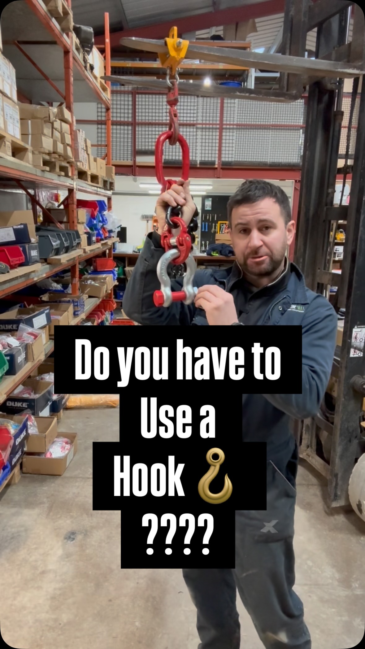 Why choose a safety bow shackle over a hook on a chain sling? 🔩 ️ ...