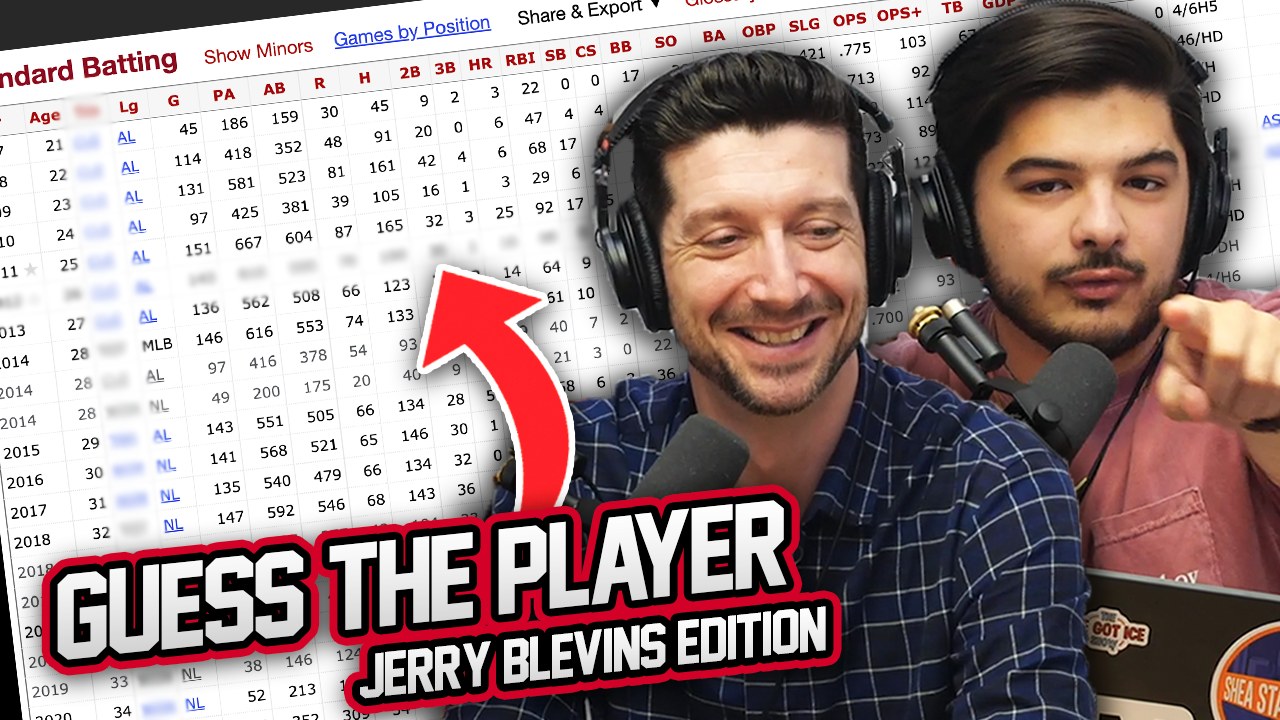 Jerry Blevins tries to guess his teammates ONLY by their stats | Major ...