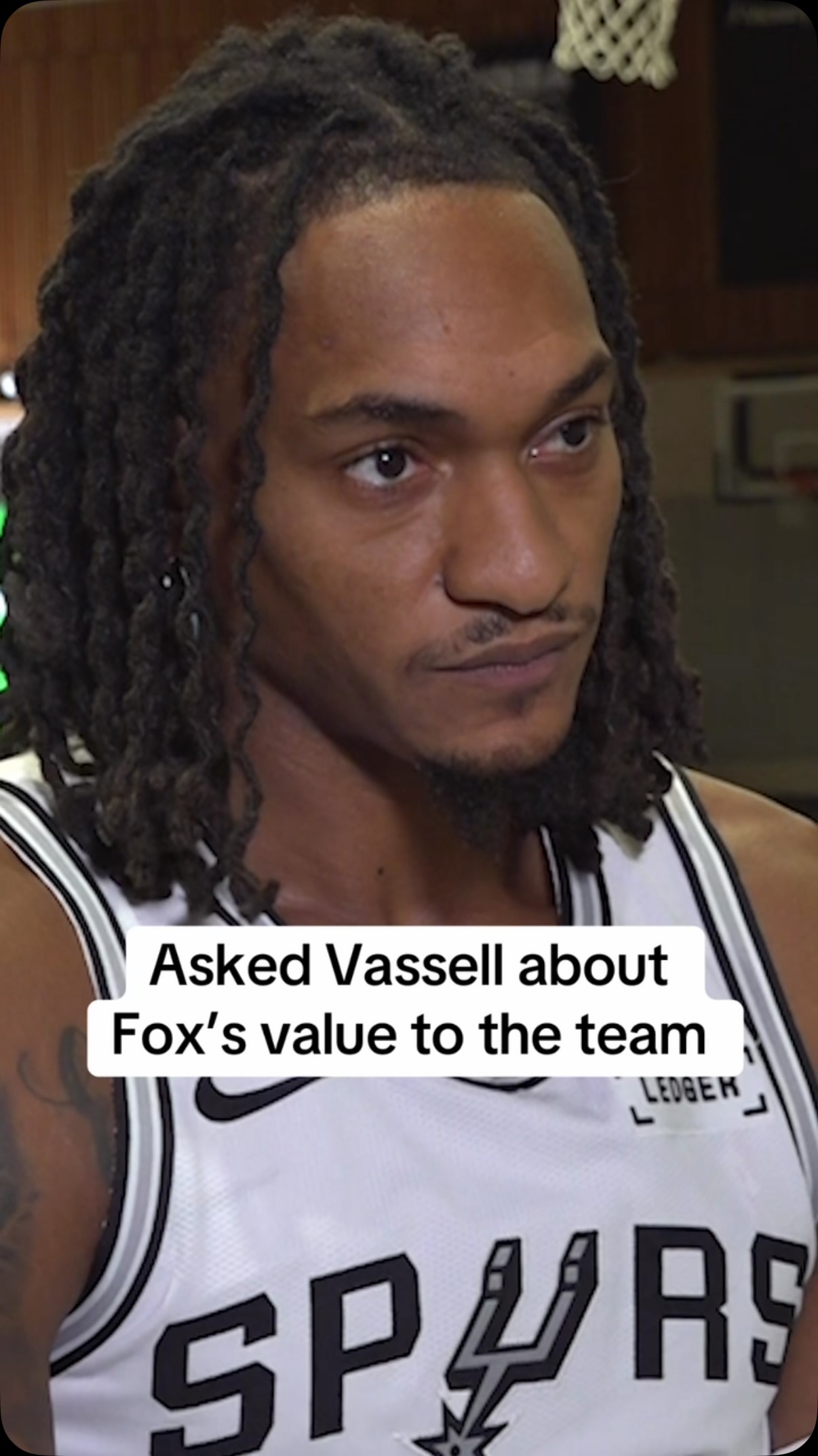 Vassell breaks down why Fox is important to this roster