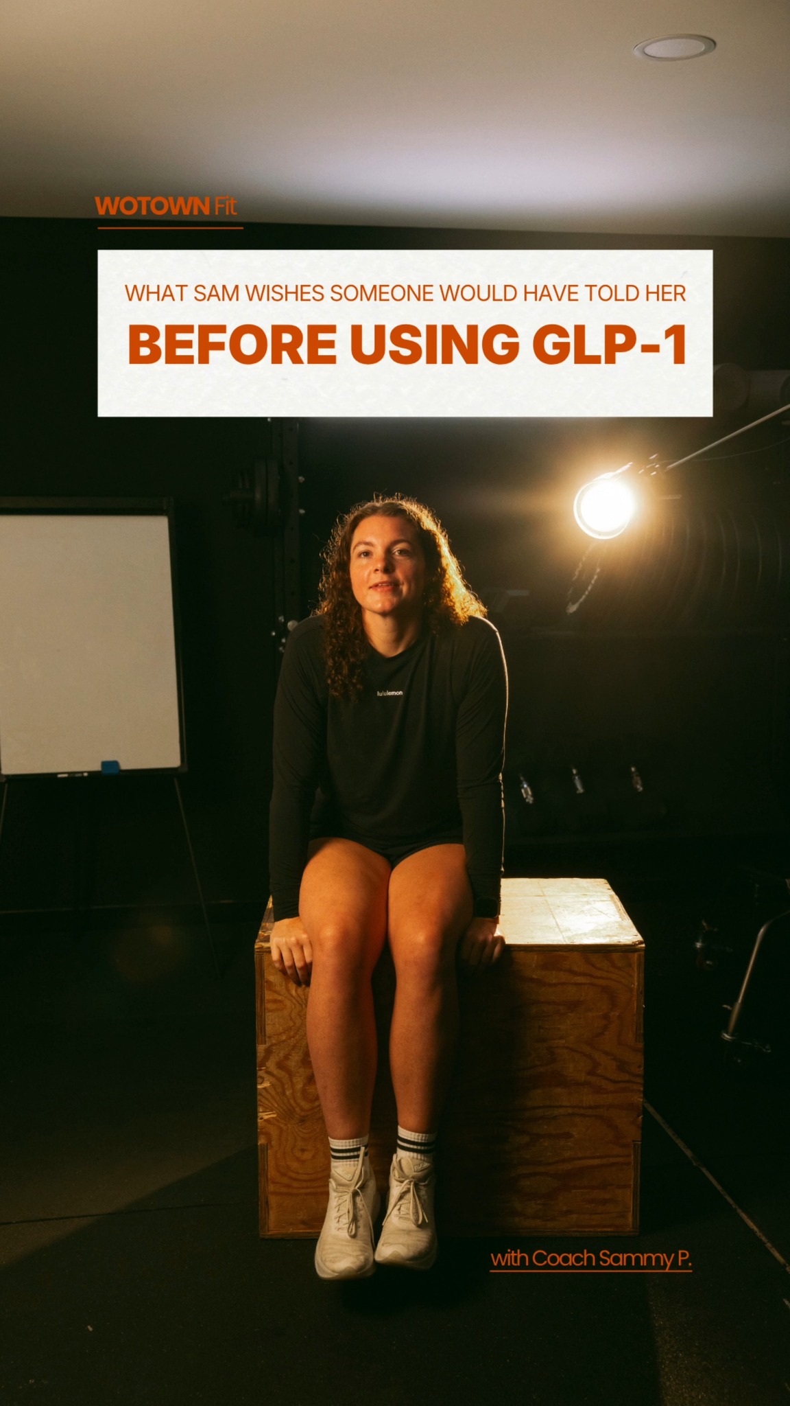 Hindsight has a way of changing your perspective., In today's video, Sam shares the advice she wishes she'd heard before starting her GLP-1 journey., Not to tell anyone what they should do—but to 
