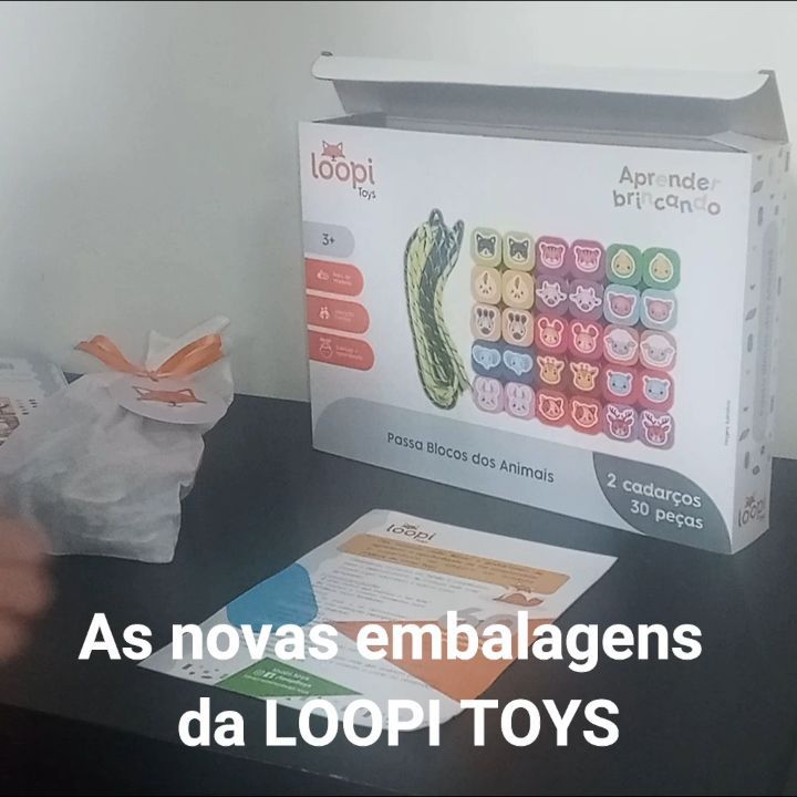 Você sabia que as novas embalagens da Loopi tem uma identidade visual ...