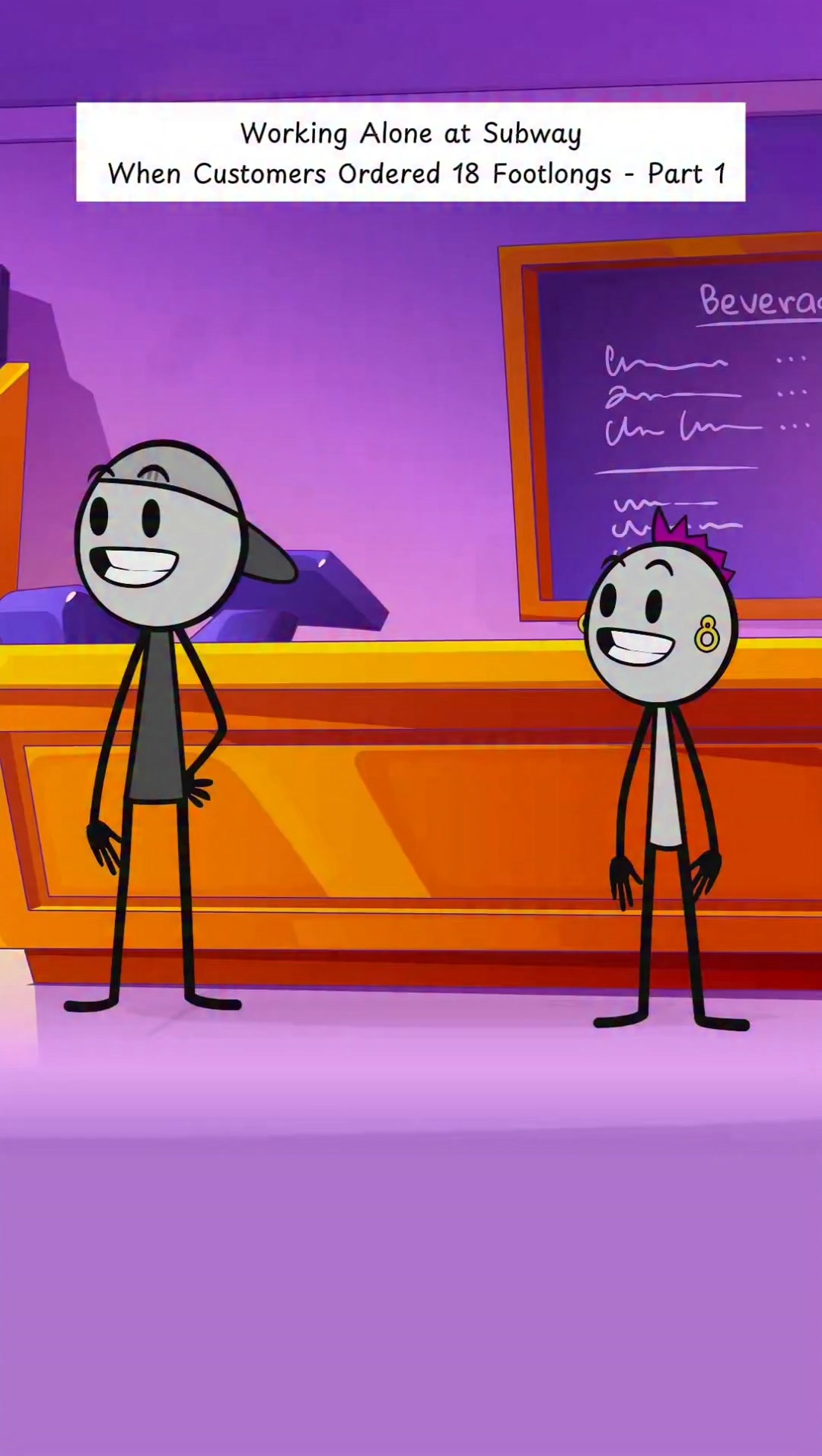18 footlongs - Part 1 #tonyanimation #comedyreels #animationmeme # ...