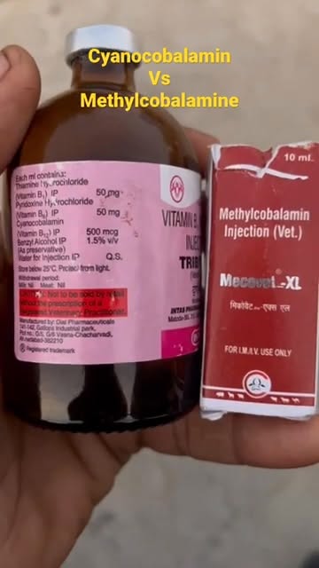 methylcobalamin b12 injection veterinary use Cyanocobalamin Vs Methylcobalamine #vetguruji #veterinary | Vet Guruji Rx only Sold in AHK (Tripeptide-3) Dosage Guide: all-no-dg Variant:20mg