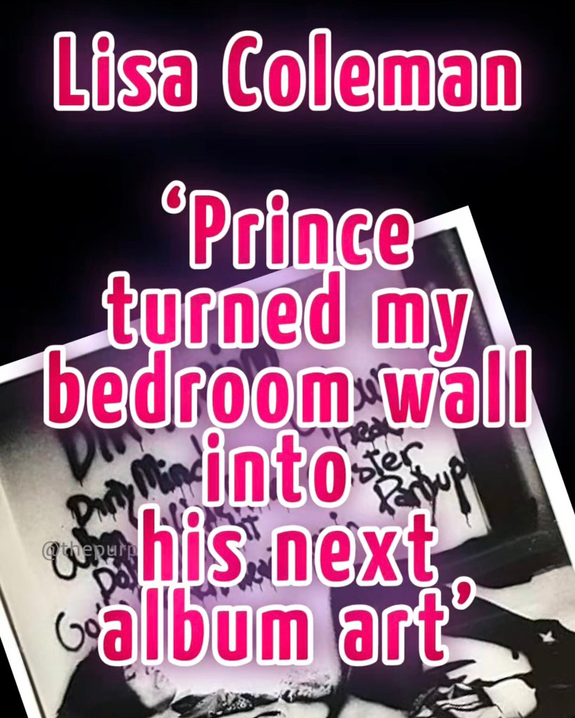 Lisa Coleman on how Prince created the album art for Dirty Mind