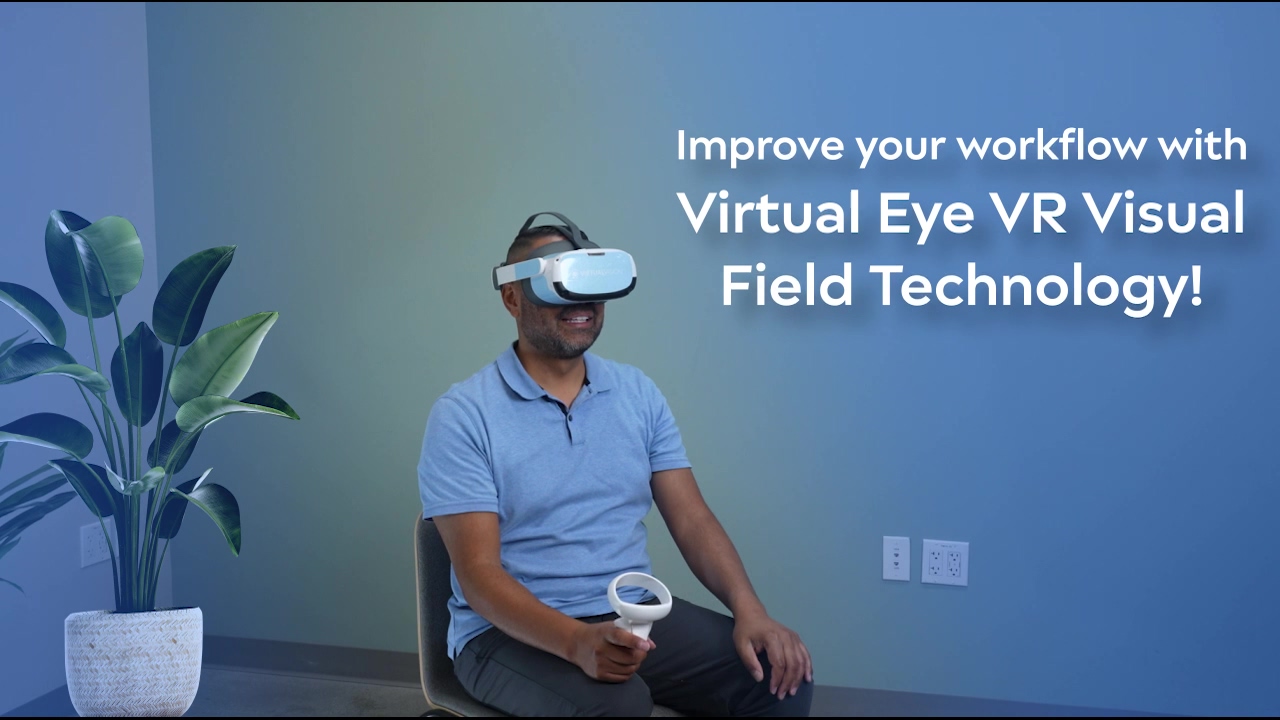 Virtual Eye VR Visual Field technology improves the patient and ...