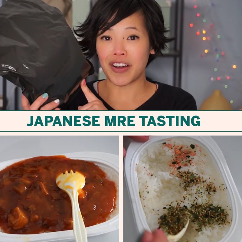 Emmymade - Tasting Japanese ration packs! Have you guys ever eaten a ...