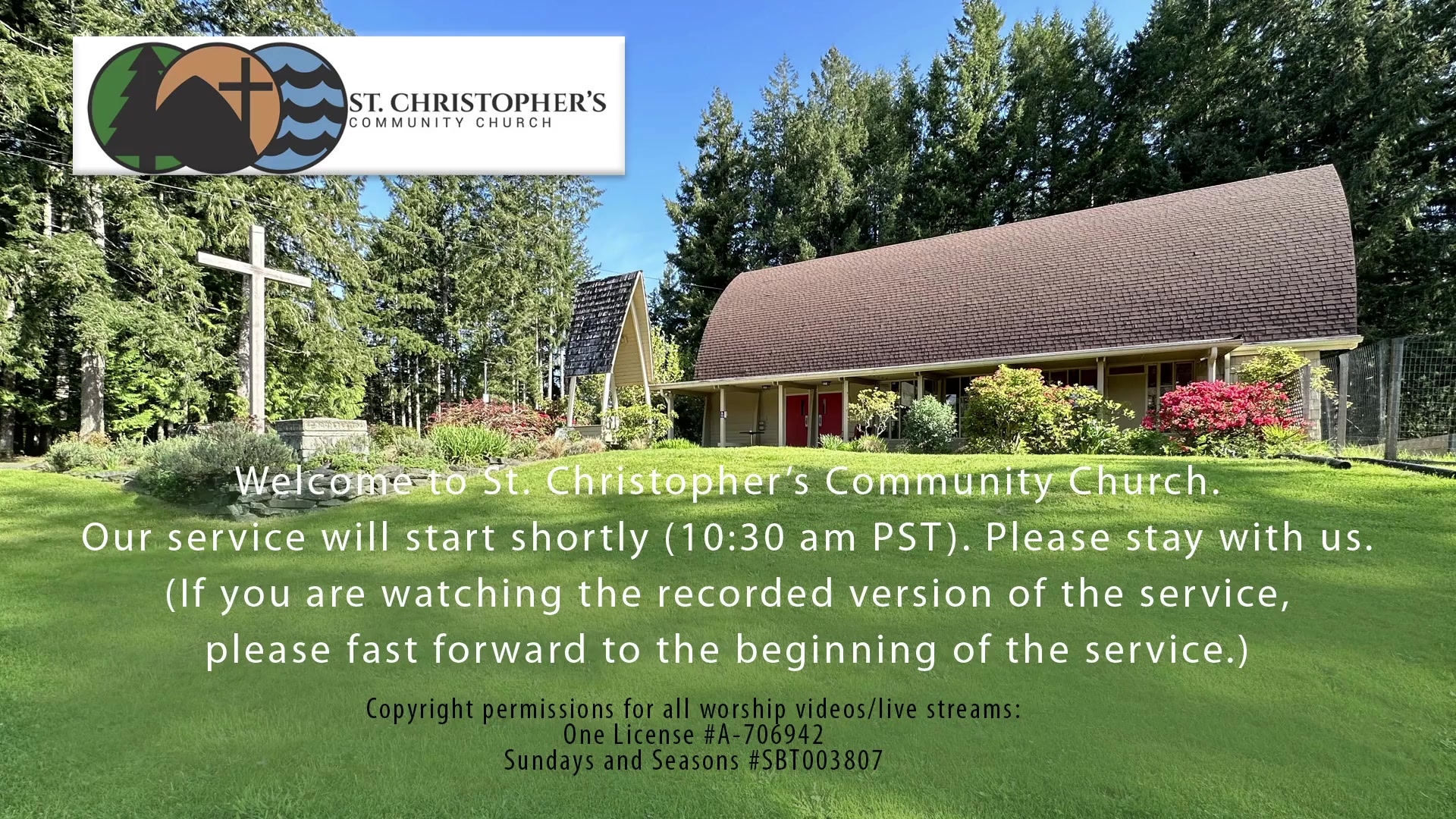 St. Christopher's Community Church | Olympia WA