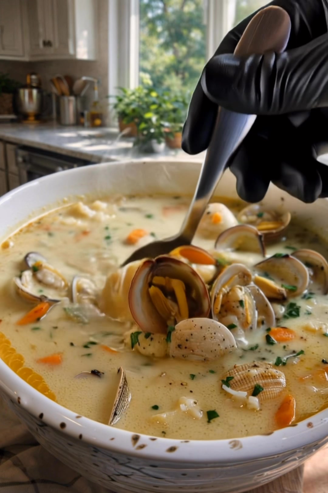 Creamy New England Clam Chowder This classic comfort soup from ...