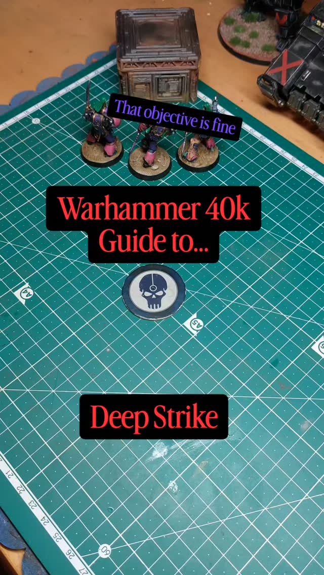 Warhammer 40k Guide to Deep Strike 🚀 #warhammer #warhammer40k # ...