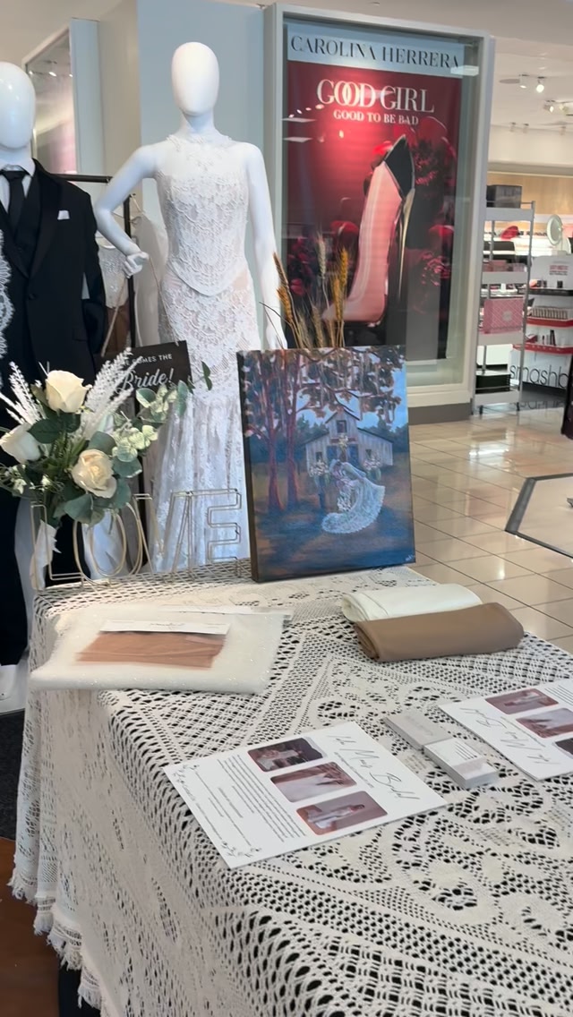 shop jcpenney ladies dresses for special occasions Come see us at in Clermont! Displaying some gorgeous new designs and handing out exclusive discounts any future or current brides that come out this afternoon until 4! 🤍💐 #bridalevent bridesmade dress pattern