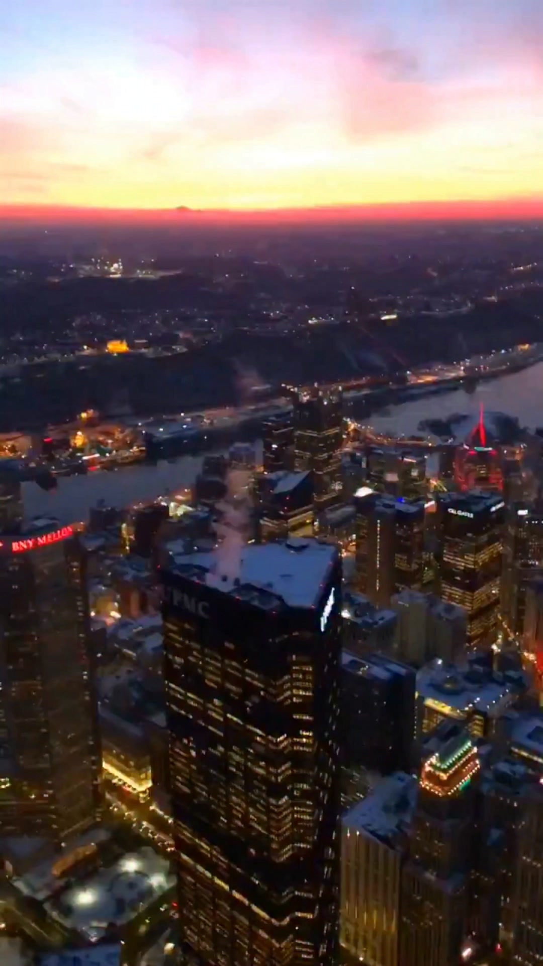 Three rivers. One skyline. Happy Valentine’s Day, Pittsburgh. | Ruben A ...