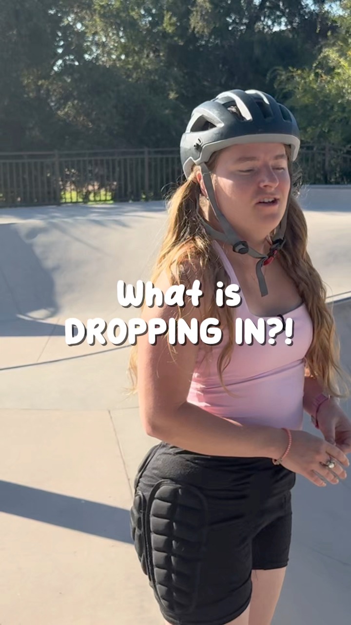 What Is Dropping In? (Skatepark Basics) 🤙🤗 #inlineskating # ...