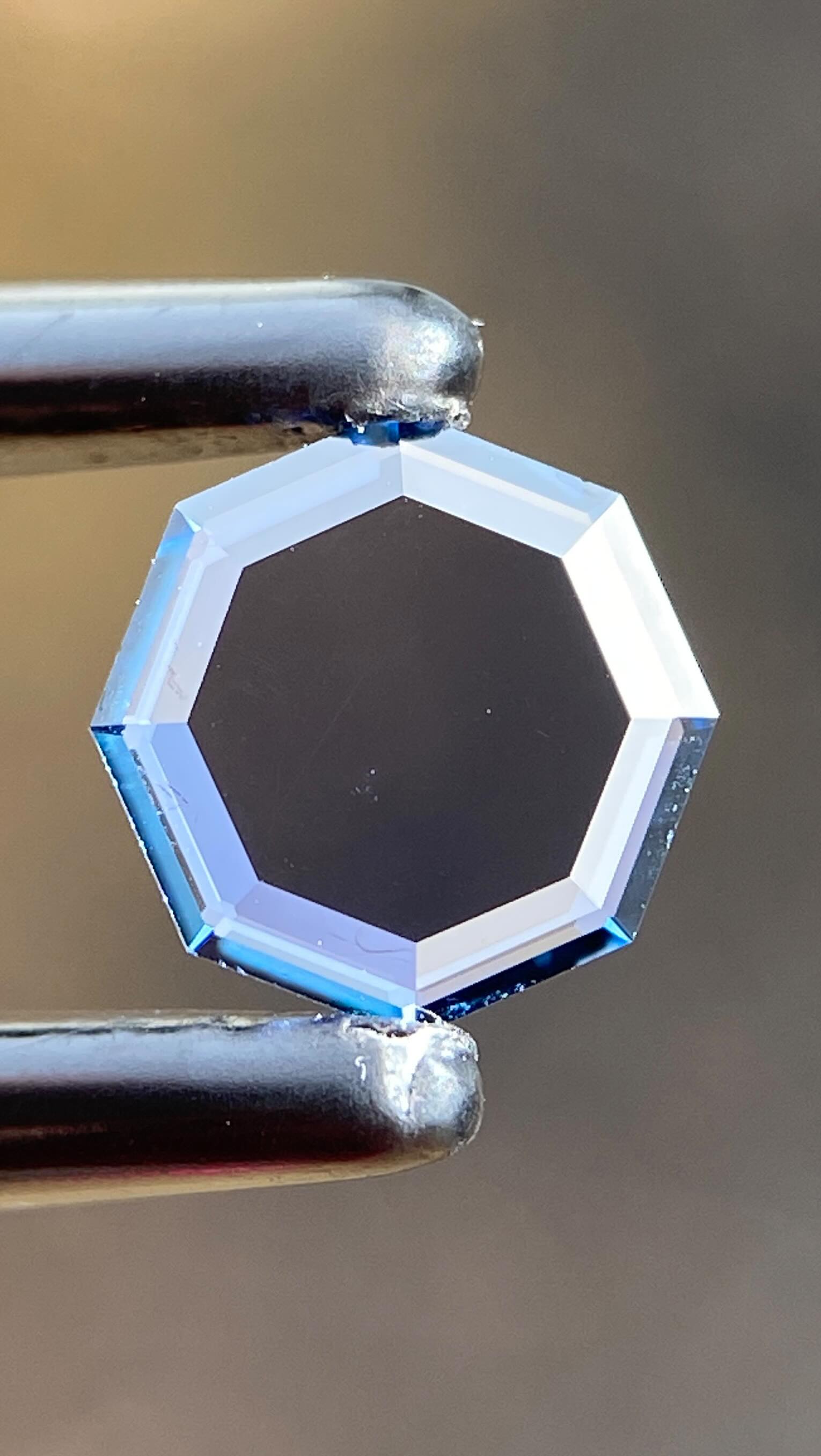 Cut a 1 mm thick Yogo sapphire this morning! It was a bit of a ...