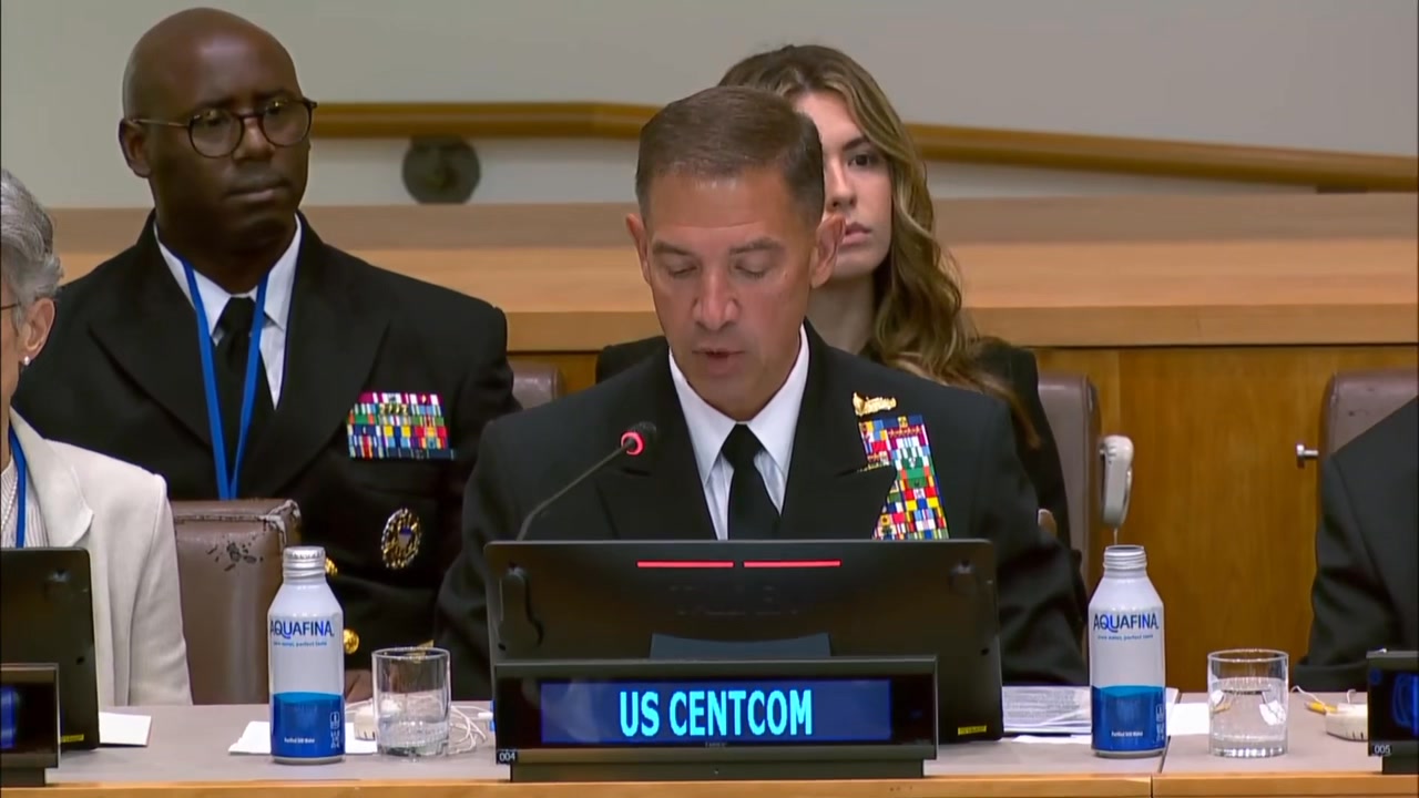 Delivering remarks at the United Nations headquarters last Friday, Adm ...