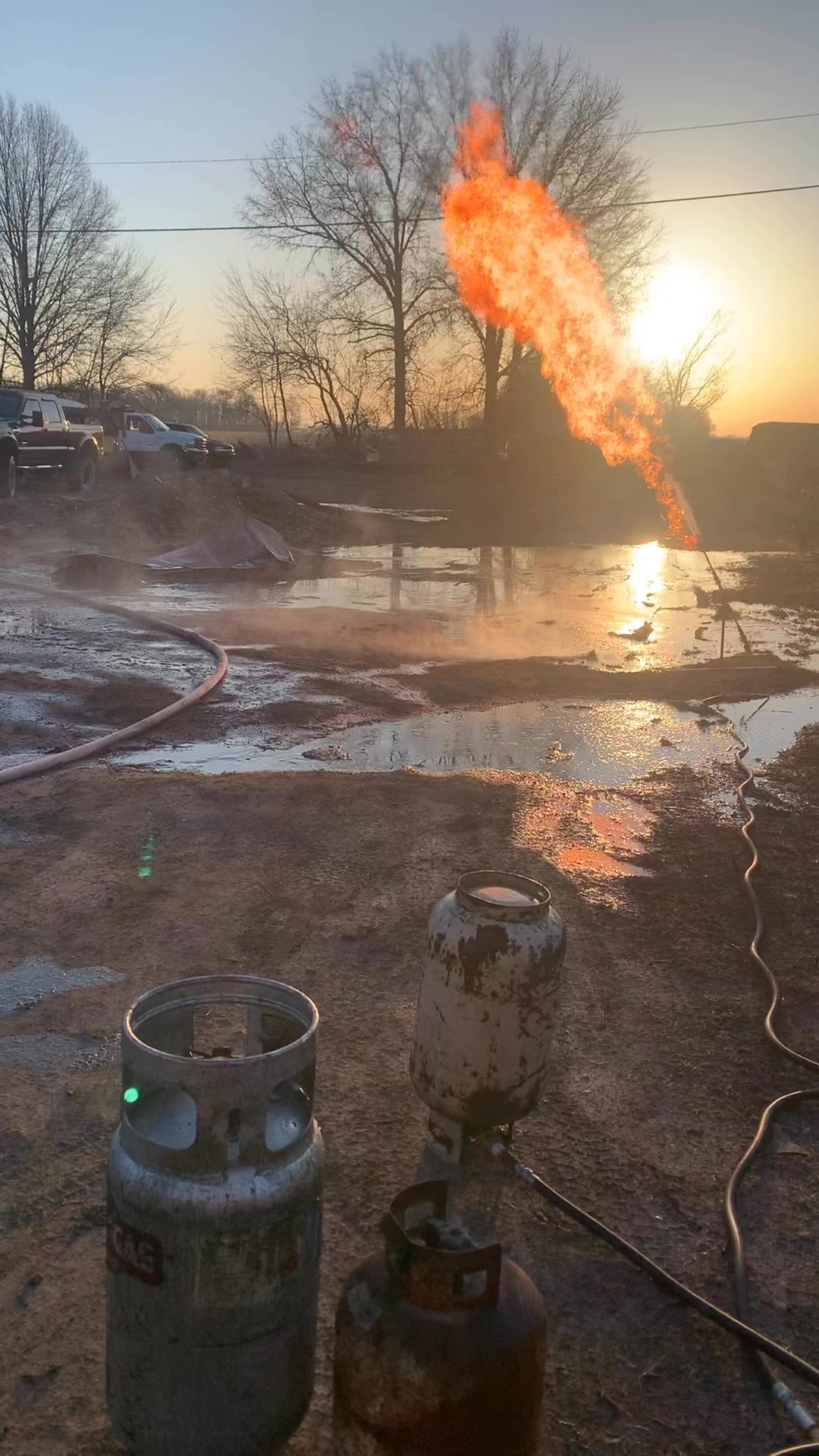 This morning EMA personnel were requested to respond to a structure ...