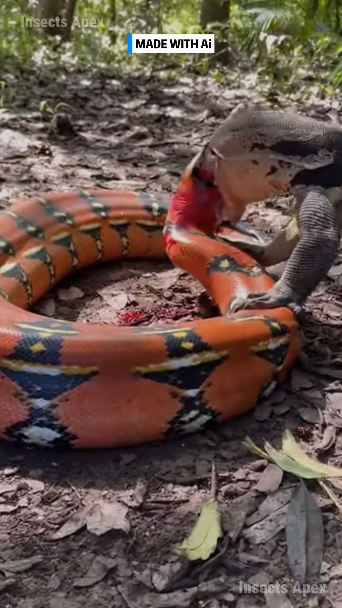 Survival is the only trophy as the Mud-Brown Monitor faces a ...