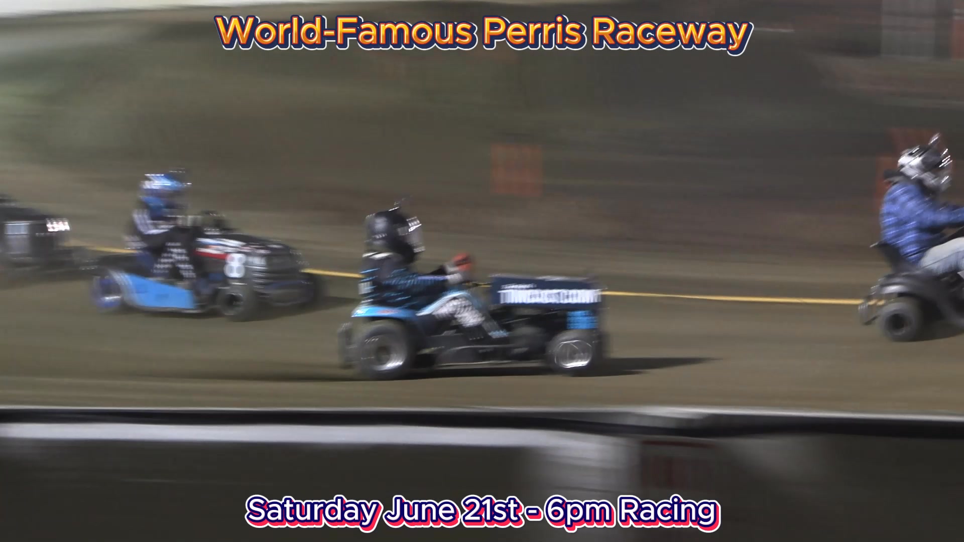 Racing the TimCast.com mower this Saturday, June 21st at the World ...