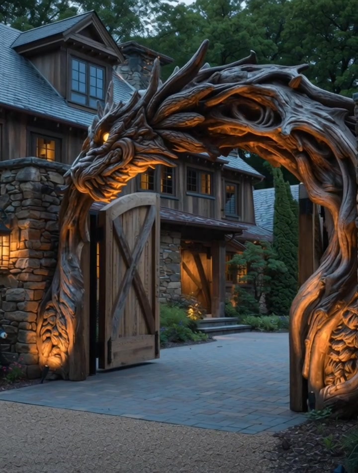 These Dragon Gates are AMAZING!! #dragons #ecstaticdesigns # ...