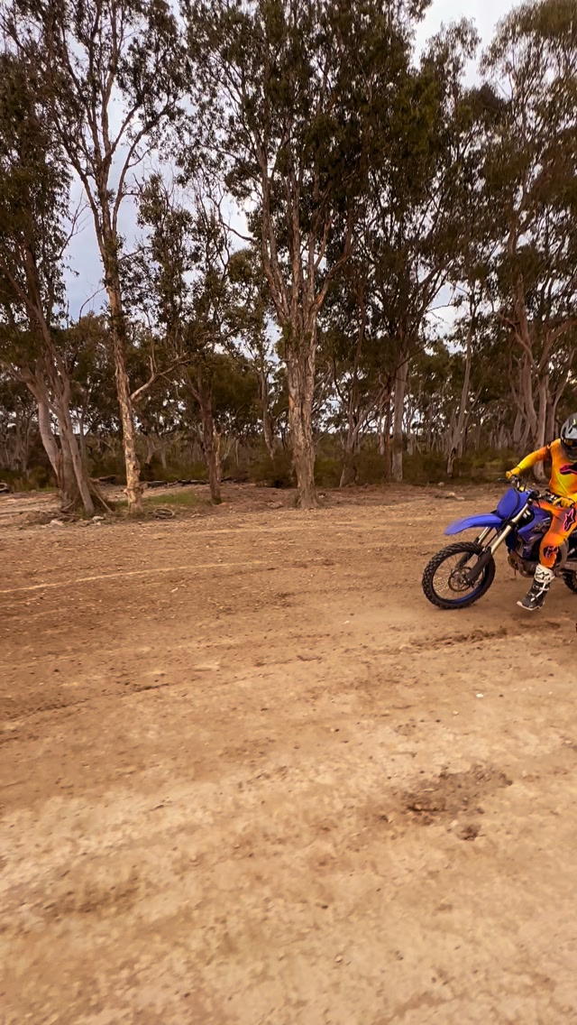 Road racing riders having loads of fun on mx bikes yeeehaaaaa ...