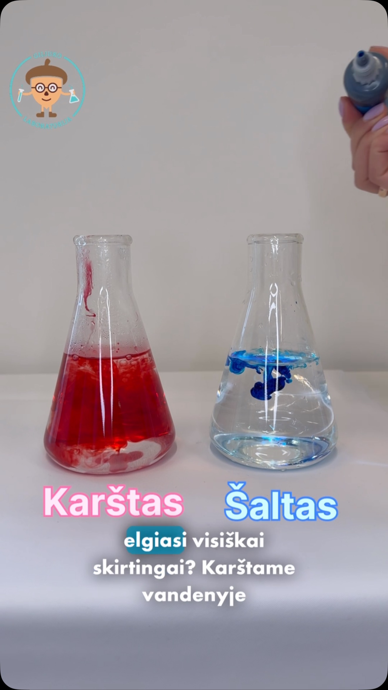 Edukacinė rubrika “Ar žinai, kad….”, kurioje dalinsimės eksperimentais ...