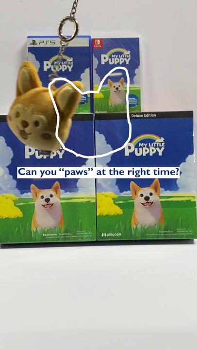 The good boy is here to touch your hearts! My Little Puppy is out