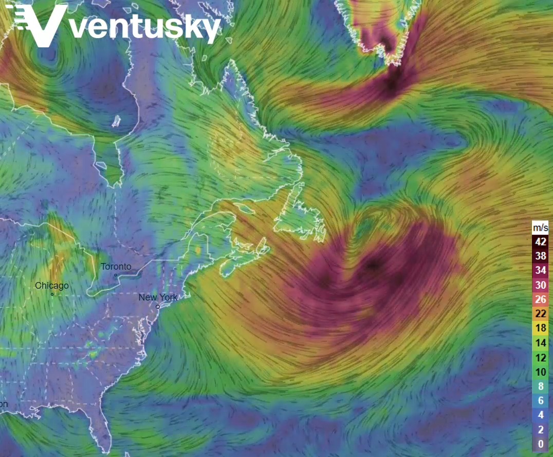 ⚠ A cyclone that underwent explosive cyclogenesis will impact ...