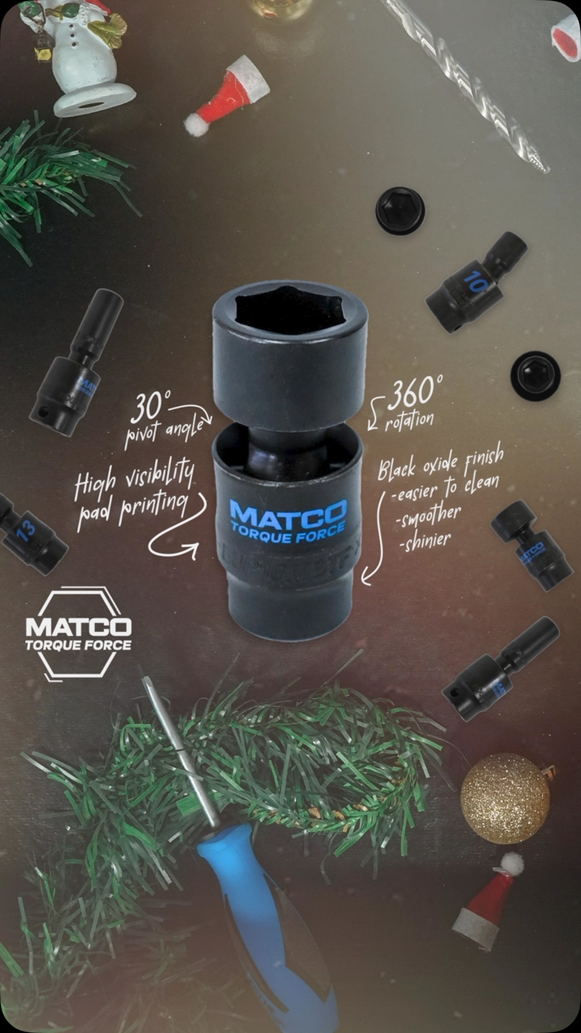 Grab the NEW Matco Torque Force socket sets for 10% off for a LIMITED ...