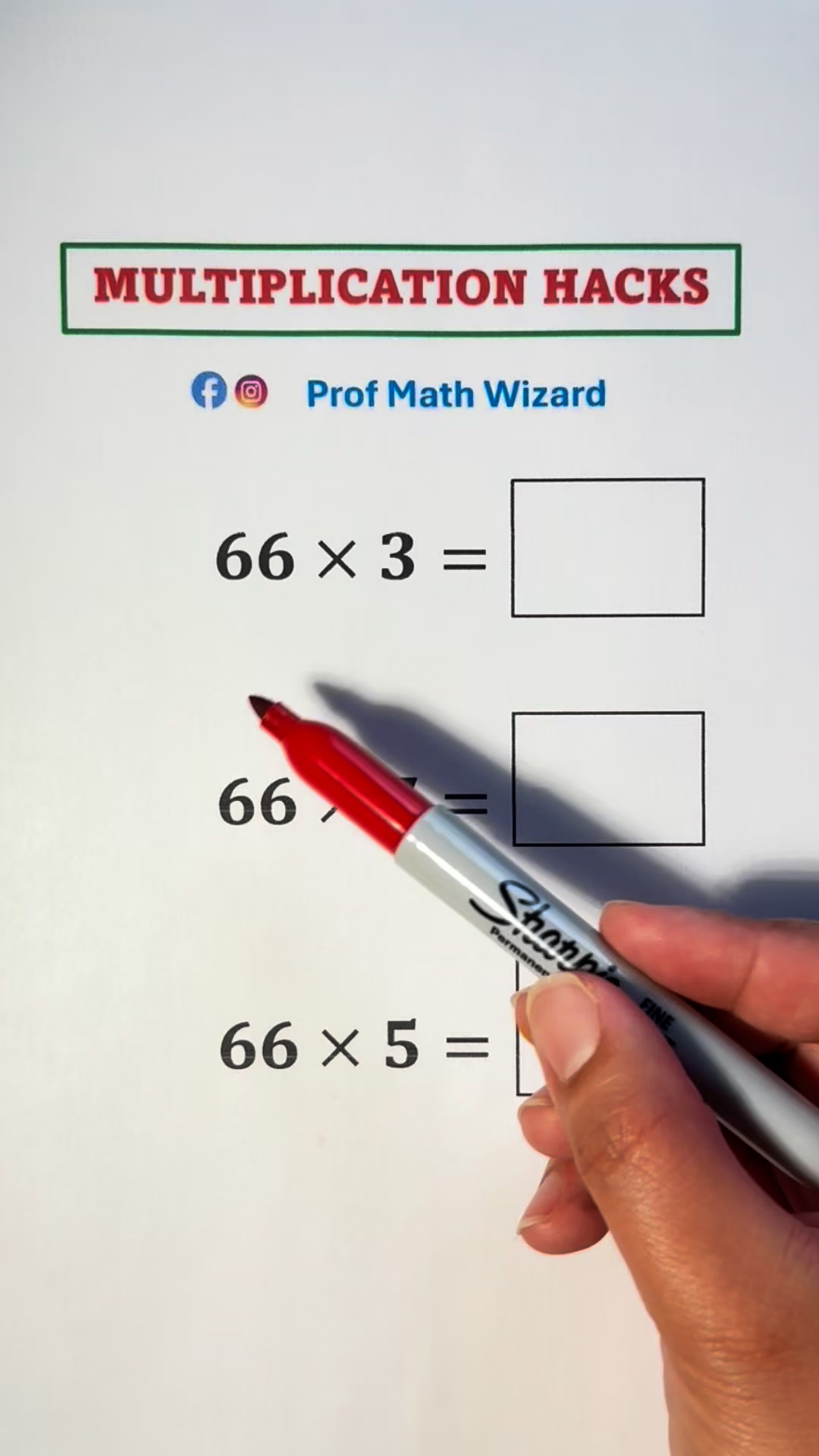 Multiplication Hack📚 #math #mathematics | Prof Math Wizard | Facebook