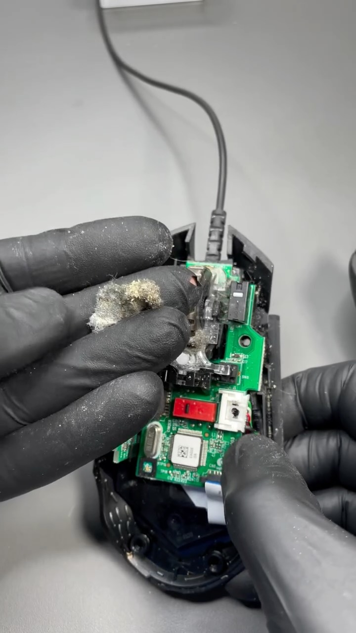 #satisfying gaming mouse #cleaning | Phone Fix Craft | Facebook