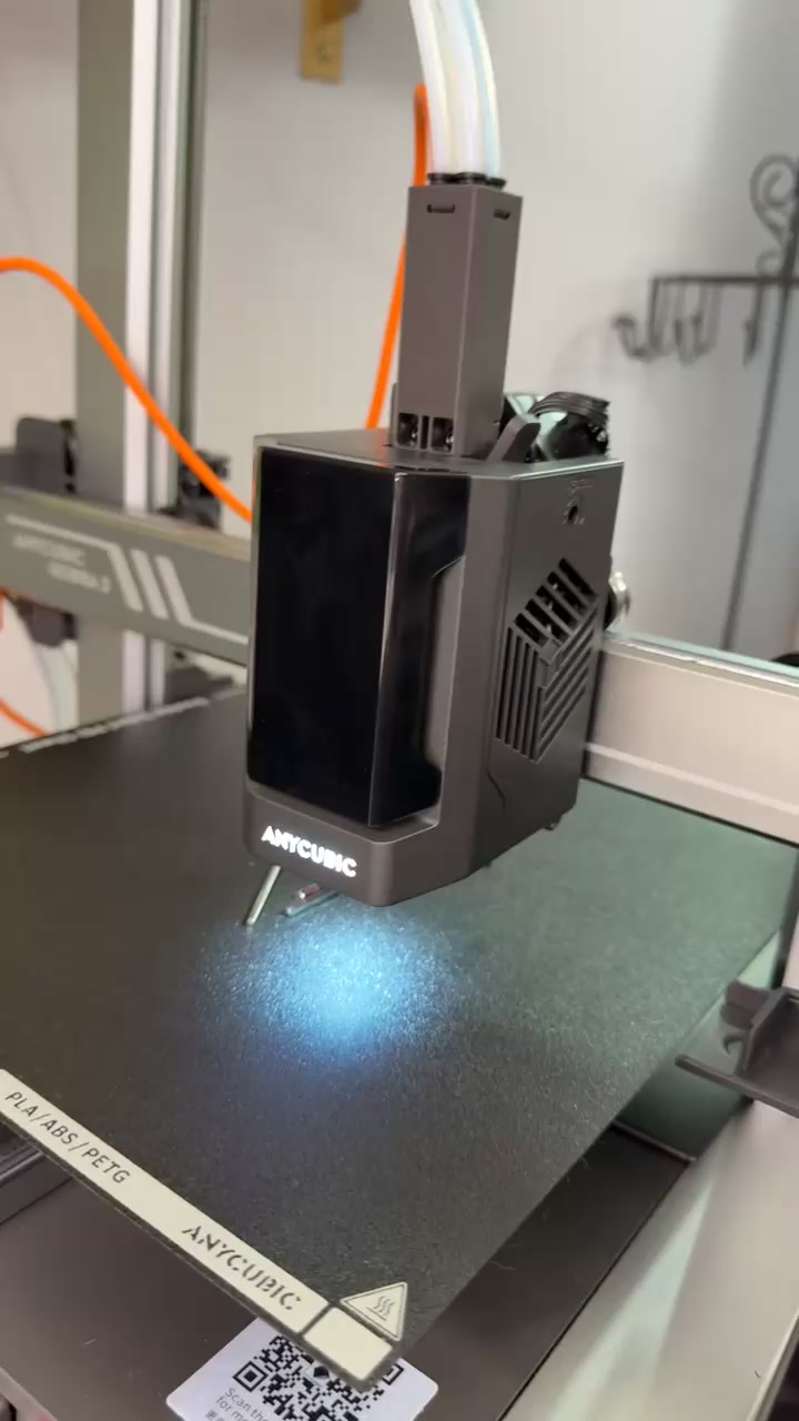 Produktbild von 2x ANYCUBIC Kobra S1 Hotend 0,4mm – Quick Swap Messingdüse, Hochtemperatur Heatbreak, 500mm/s High Speed, Kompatibel Mit S1/S1 Combo