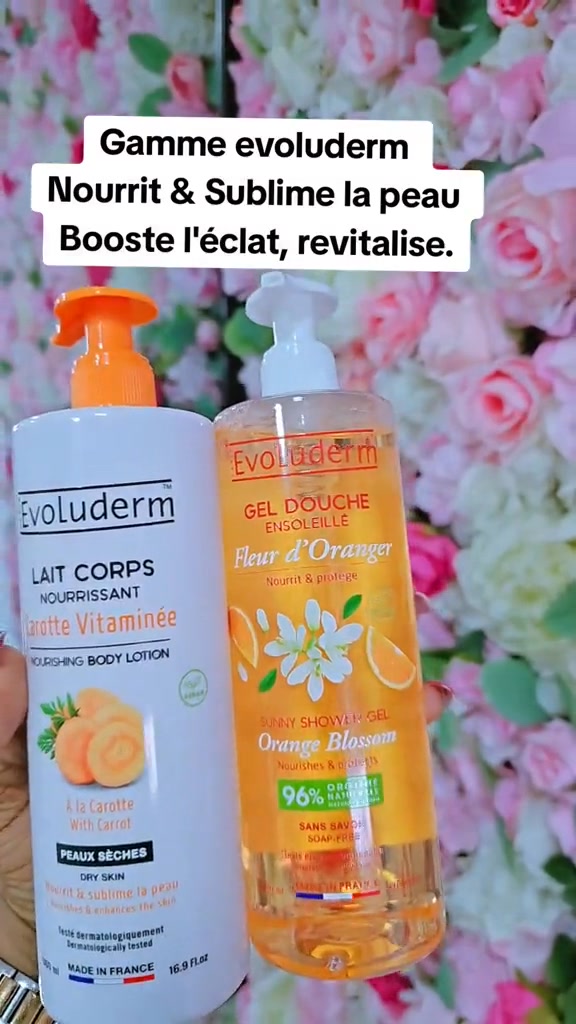 Trio Evoluderm Carotte & Vitamine C - Soin Ultra-clarifiant, Hydratant Et Nourrissant Pour Le Visage