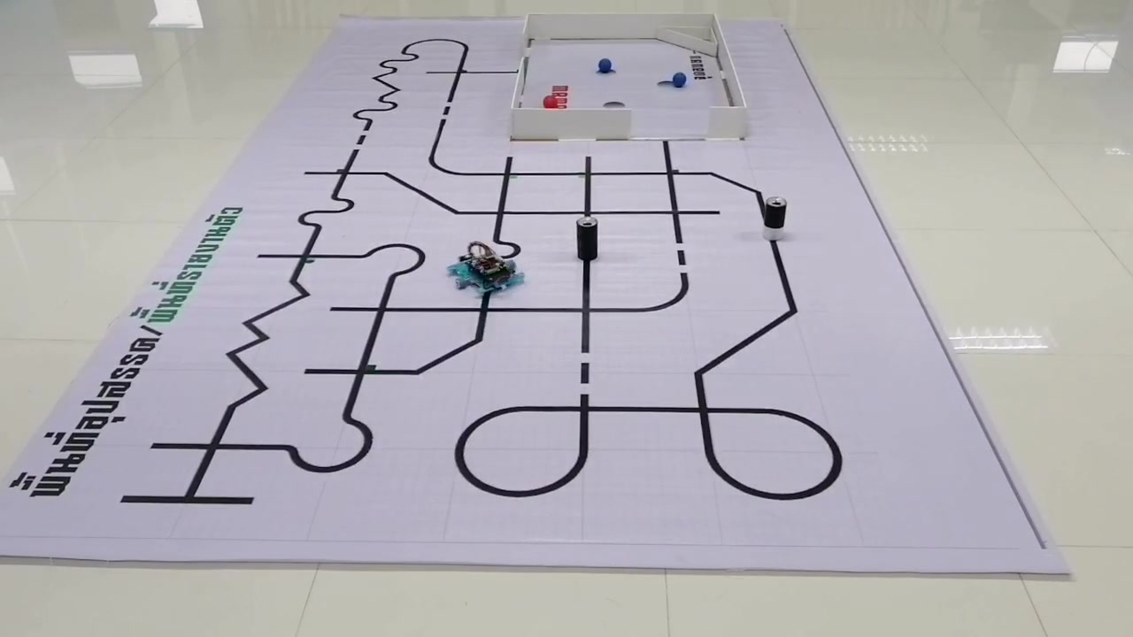 INEX - The line tracing robot demonstration with POP32 new... | Facebook