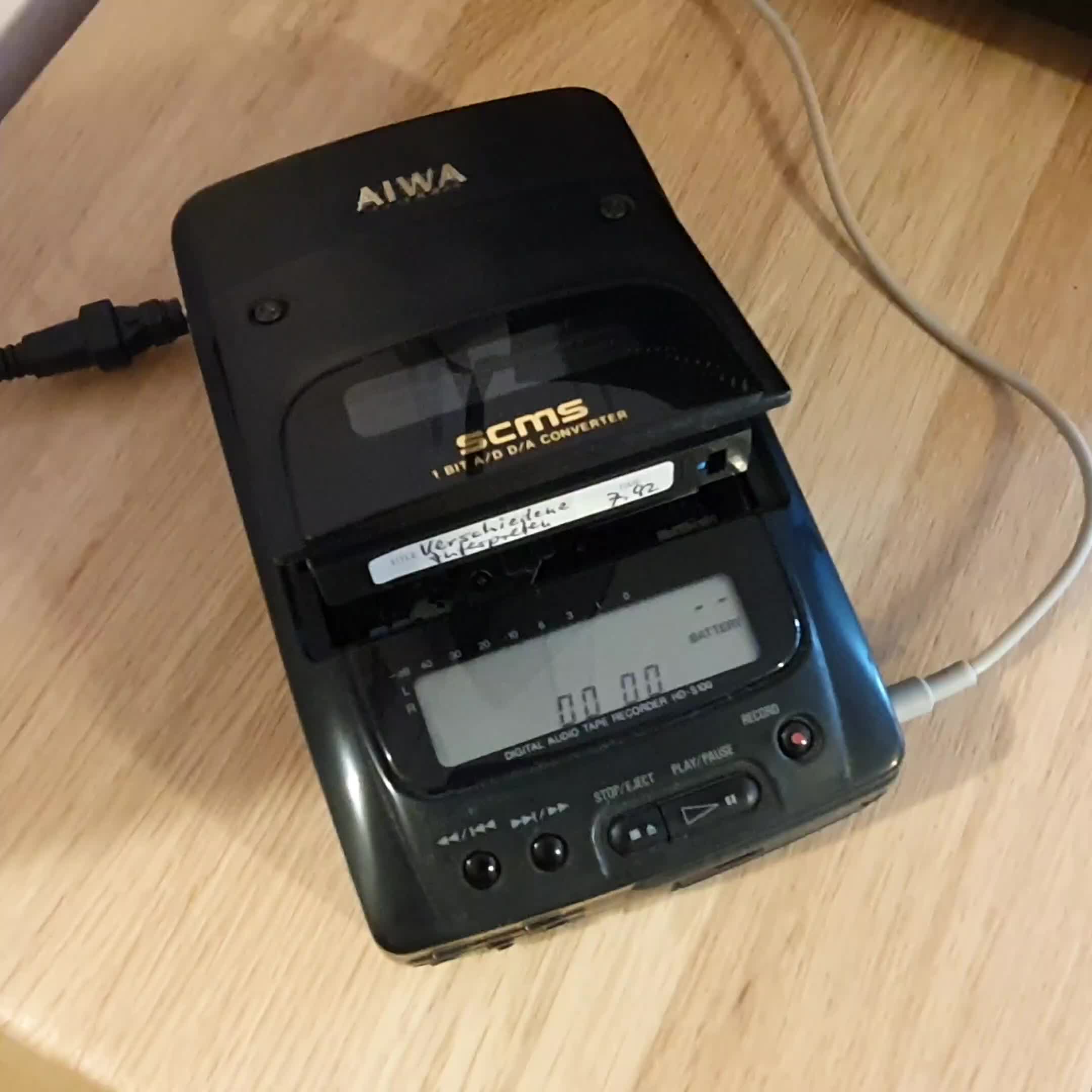 Aiwa HD-S1 Digital Audio Tape Recorder (DAT)