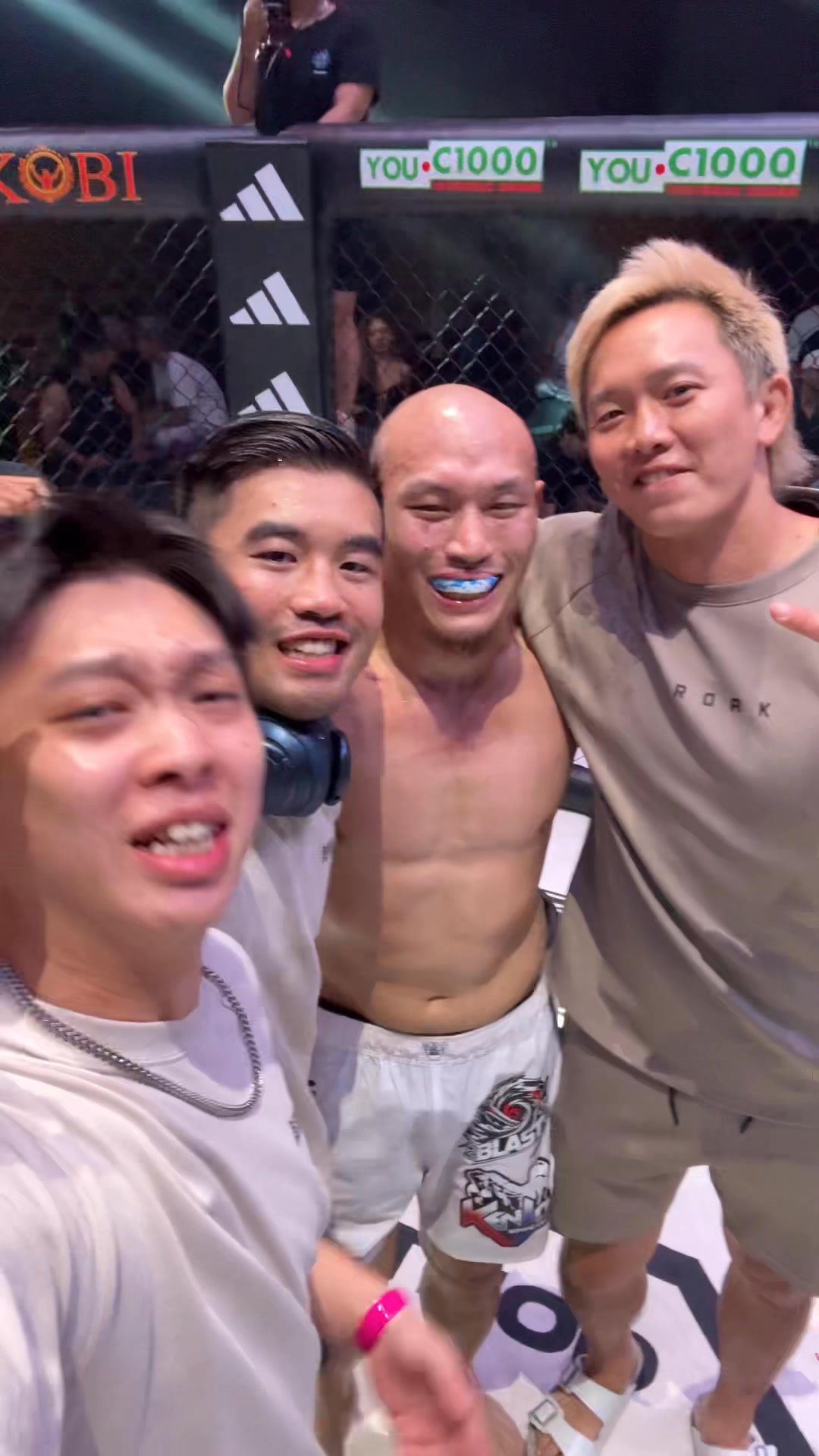 #台灣男兒們勇闖世界 恭喜 @baby_monster_717 拿到 @cfnbali CFN賽事fight of the night當晚最佳 ...