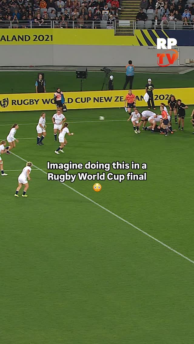 Renee Holmes in front of a packed out Eden Park 🔥 This epic play was ...