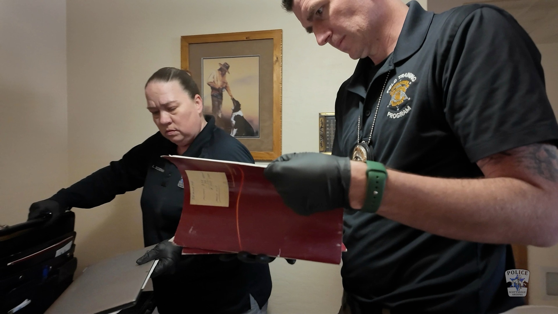 During an investigation and after a search warrant has been served, SPD ...