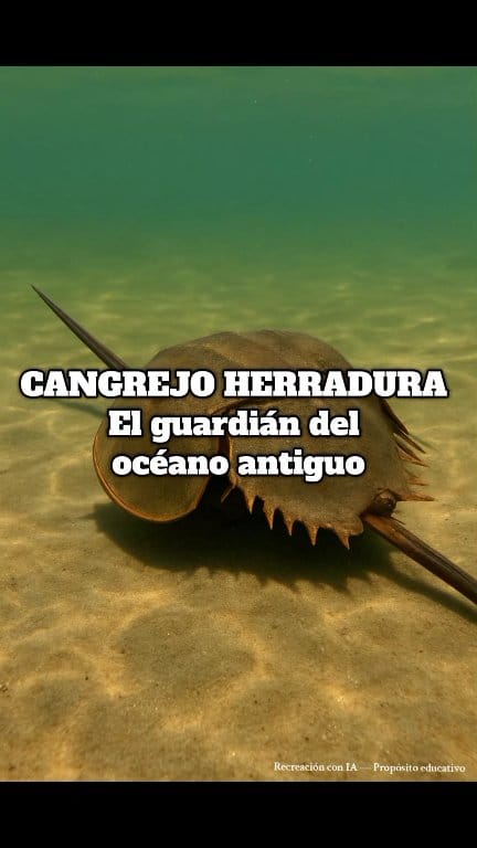 El cangrejo herradura no es un cangrejo, sino un pariente lejano de las ...
