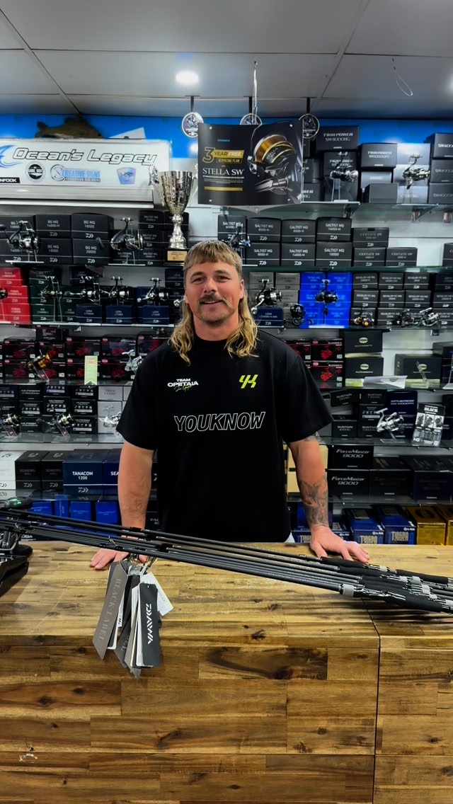 The all new Daiwa Black Label rods are here and they look and feel