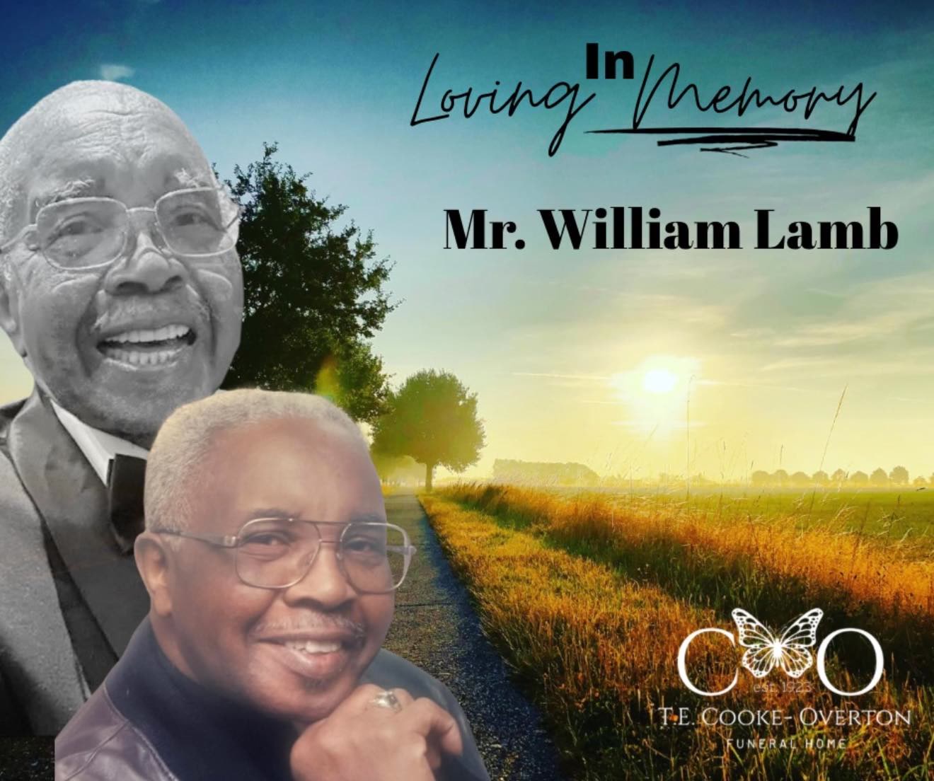 It is with heartfelt sympathy that T.E. Cooke-Overton Funeral Home ...
