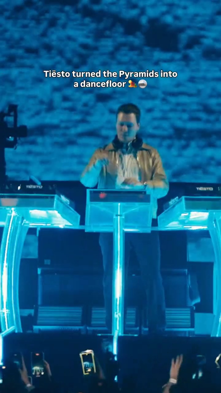 Still buzzing from Tiësto’s historic performance at the Great Pyramids ...