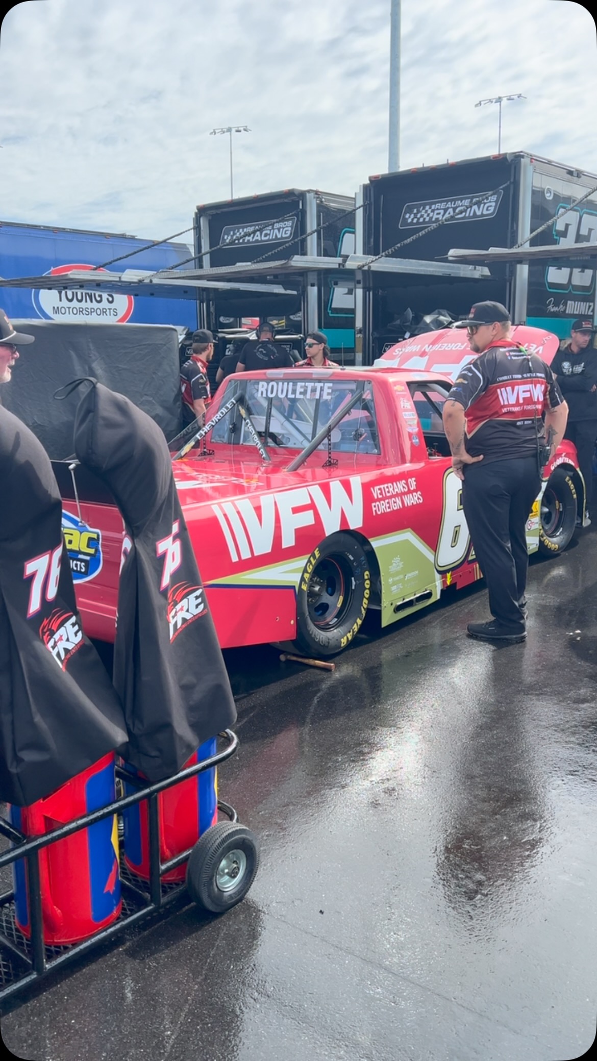 The sun is out! #nascar #truckseries North Wilkesboro Speedway NASCAR ...