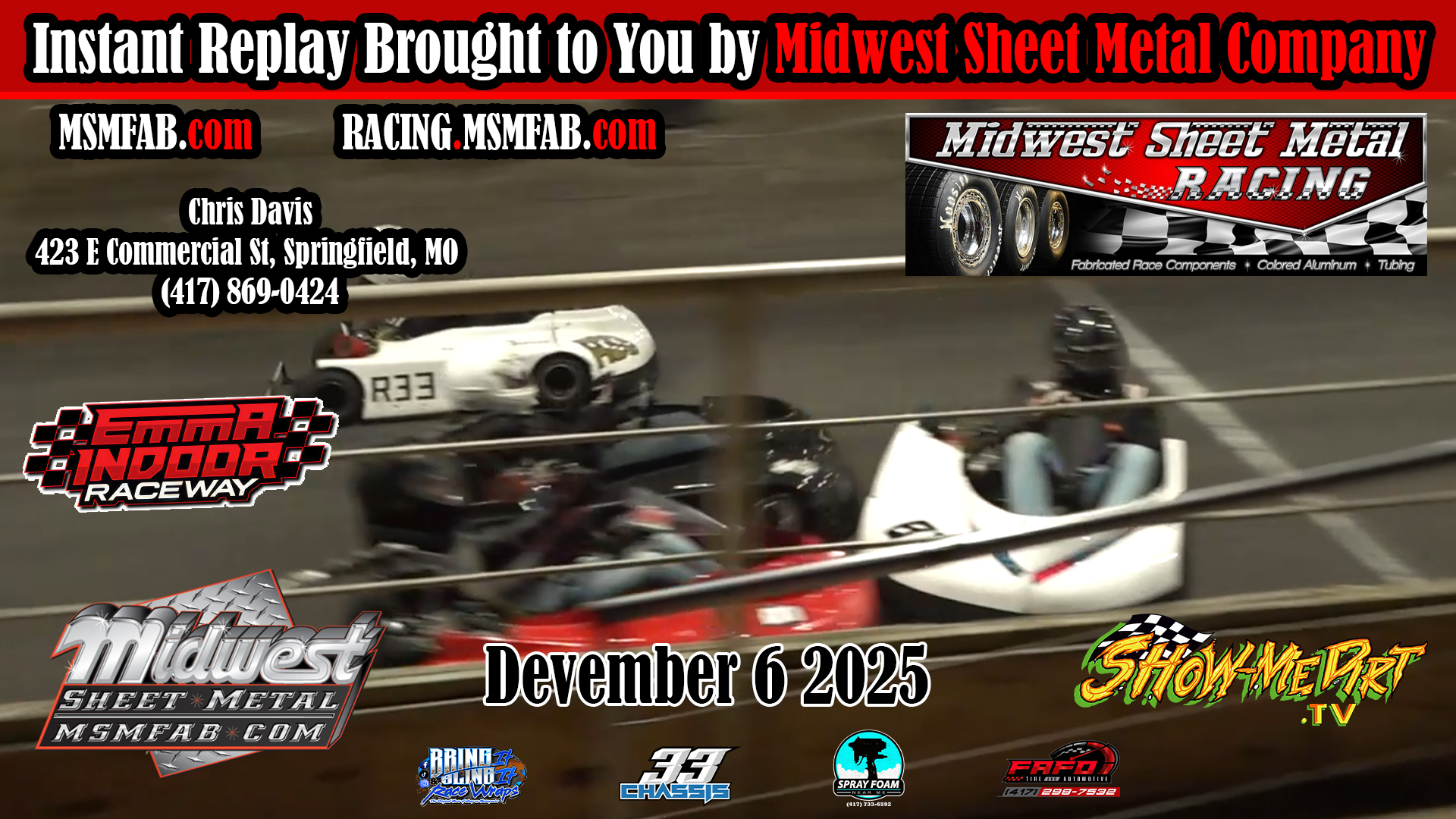 🏁 THIS WEEK'S REPLAY REEL! From Emma Indoor Raceway Kart Racing | 12/06 ...