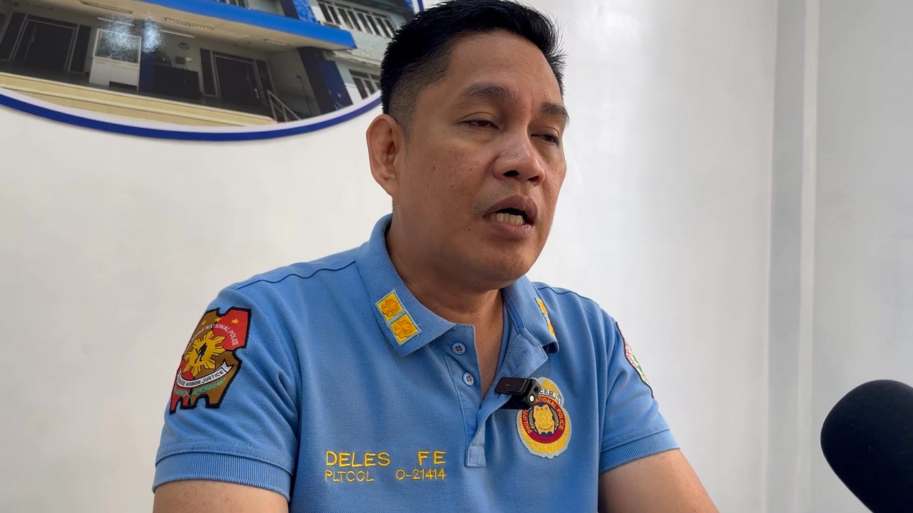 TAGUM PNP Acting COP PLTCOL Frederick Deles mihatag og update labot sa ...