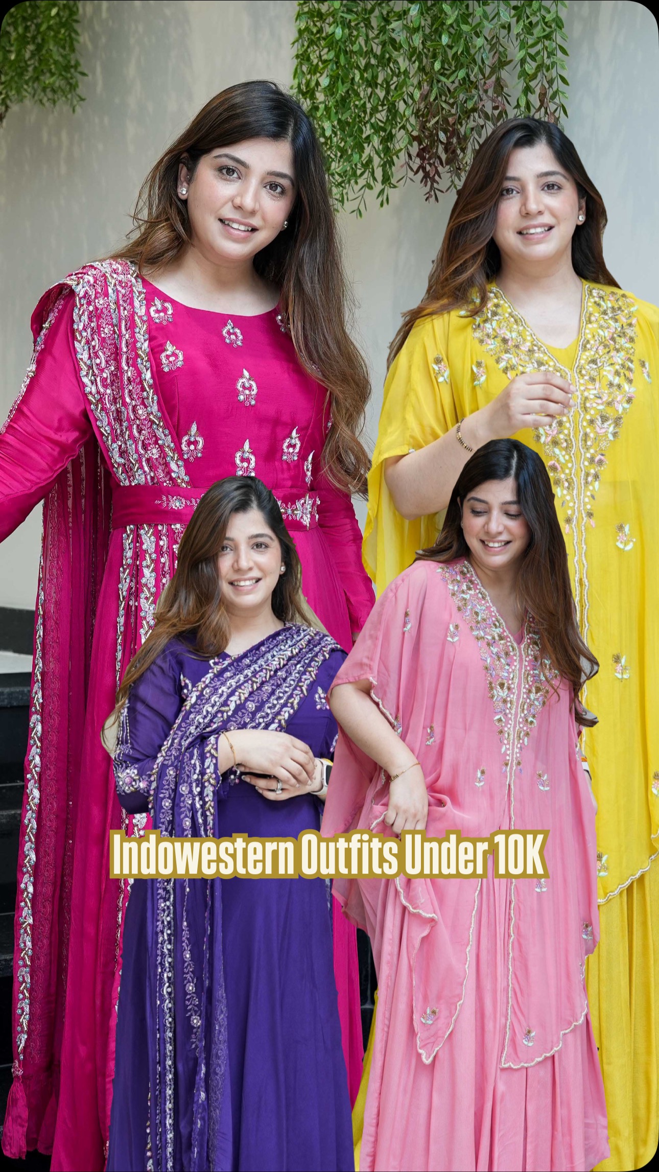 Comment “Outfit” for Direct of the product. Under 10k Indowestern ...