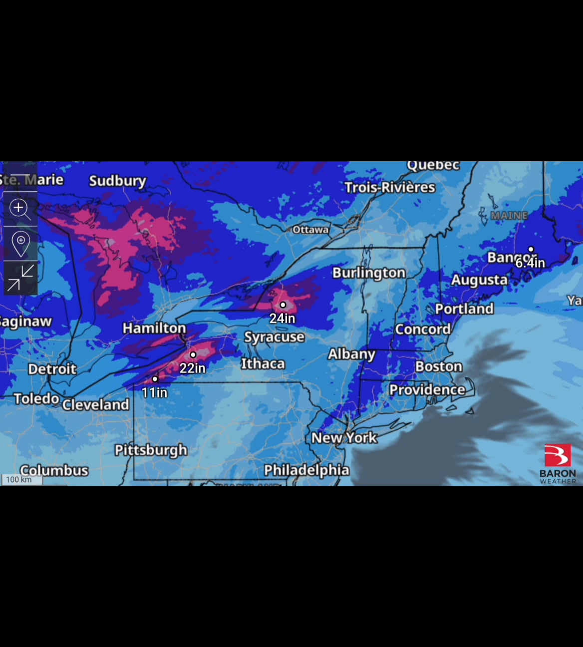 Winter storm warnings make it to Georgia, Alabama, and Florida Saturday ...