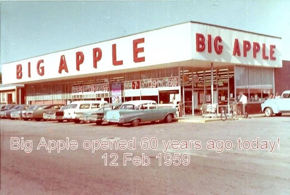 Do you remember the Big Apple Supermarket on the former site of