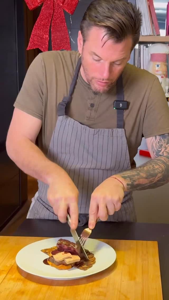 Mon tournedos Rossini, écrasé de patate douce et pommes Maxim’s 🎄 👉 ...
