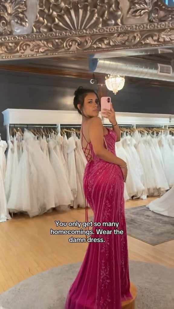 used formal dresses grand rapids mi You only get so many homecomings... wear the dress that makes you feel unforgettable, Life is way too short, for a boring dress., #Homecoming2026 #HomecomingDress #HocoDress #PinkDress #beadeddress Ethical Sleepwear for Women