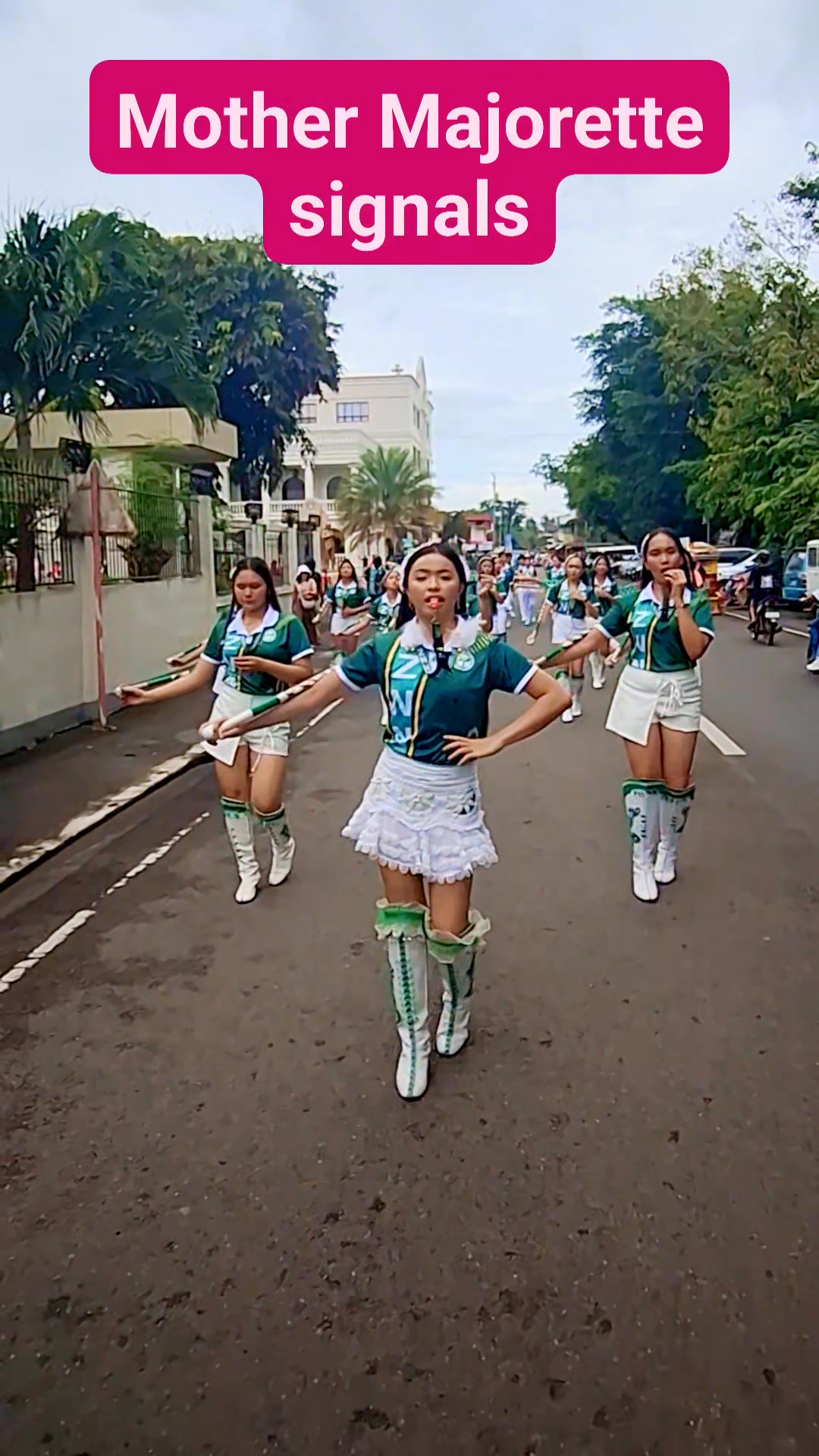 Duties of the mother majorette To give signals when needed ZNNHS MAIN ...